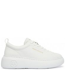 Sneakersy Armani Exchange białe damskie 