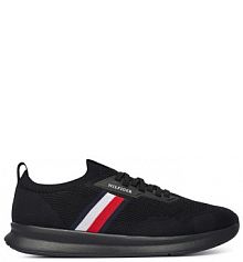 Sneakersy Tommy Hilfiger czarne męskie 