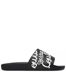 Klapki Versace Jeans Couture czarne damskie 