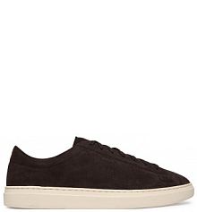 Sneakersy BOSS brązowe męskie 