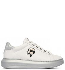 Sneakersy KARL LAGERFELD białe damskie 