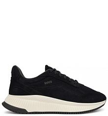 Sneakersy BOSS granatowe męskie 