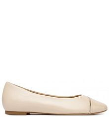 Baleriny Caprice beżowe damskie 