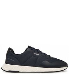 Sneakersy BOSS granatowe męskie 