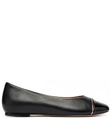 Baleriny Caprice czarne damskie 