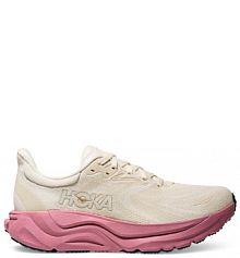 Buty do biegania na asfalt Hoka kremowe damskie 