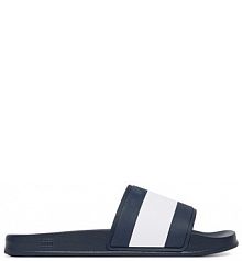 Klapki Tommy Hilfiger niebieskie męskie 