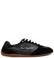 Sneakersy KARL LAGERFELD czarne damskie 