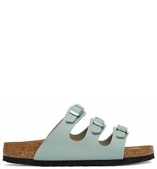 Klapki Birkenstock zielone damskie 