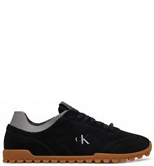 Sneakersy Calvin Klein czarne damskie 