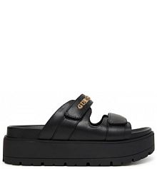Klapki Guess czarne damskie 