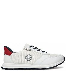 Sneakersy Bugatti białe męskie 