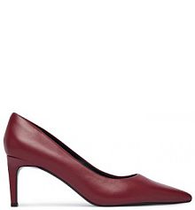 Szpilki Calvin Klein bordowy 