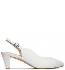 Czółenka Caprice białe 