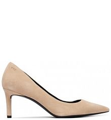 Szpilki BOSS kremowe 