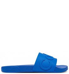 Klapki Calvin Klein niebieskie męskie 