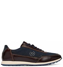 Sneakersy Bugatti brązowe męskie 