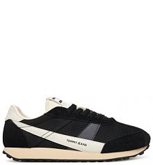 Sneakersy Tommy Jeans czarne damskie 