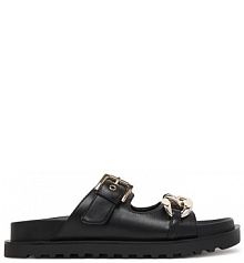 Klapki Guess czarne damskie 