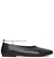Baleriny GINO ROSSI czarne damskie 