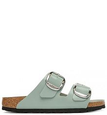 Klapki Birkenstock zielone damskie 