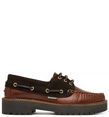 Półbuty Barbour brązowe damskie 