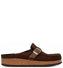 Klapki Birkenstock brązowe damskie 