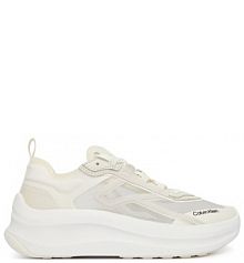 Sneakersy Calvin Klein kremowe damskie 
