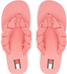 Japonki Tommy Jeans różowe damskie 