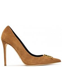 Szpilki Elisabetta Franchi brązowe 