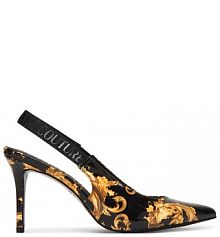 Szpilki Versace Jeans Couture czarne 