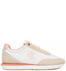 Sneakersy Calvin Klein białe damskie 
