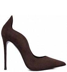 Szpilki Le Silla brązowe 