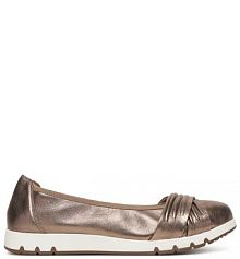 Baleriny Caprice beżowe damskie 