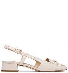 Czółenka Caprice kremowe 