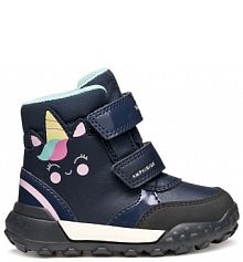 Śniegowce Geox granatowe dziecięce 