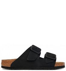 Klapki Birkenstock czarne damskie 