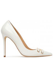 Szpilki Elisabetta Franchi białe 