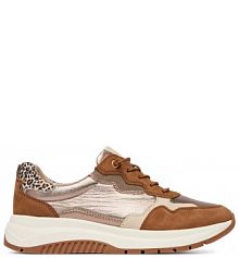 Sneakersy Caprice brązowe damskie 