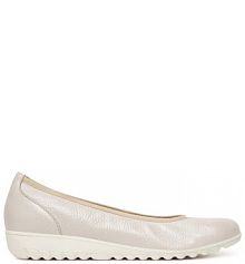 Baleriny Caprice beżowe damskie 