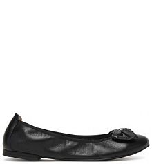 Baleriny Caprice czarne damskie 