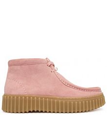 Botki Clarks różowe damskie 