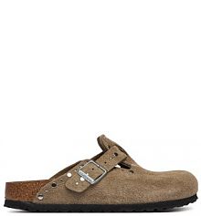 Klapki Birkenstock beżowe damskie 