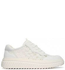 Sneakersy Caprice kremowe damskie 