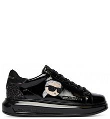 Sneakersy KARL LAGERFELD czarne damskie 