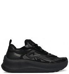 Sneakersy Calvin Klein czarne damskie 