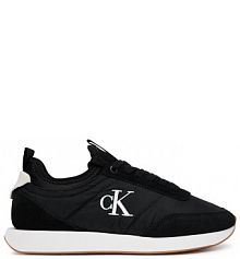 Sneakersy Calvin Klein Jeans czarne damskie 