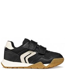 Sneakersy Geox czarne dziecięce 