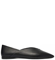 Baleriny Max Mara czarne damskie 
