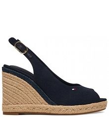 Espadryle Tommy Hilfiger granatowe damskie 